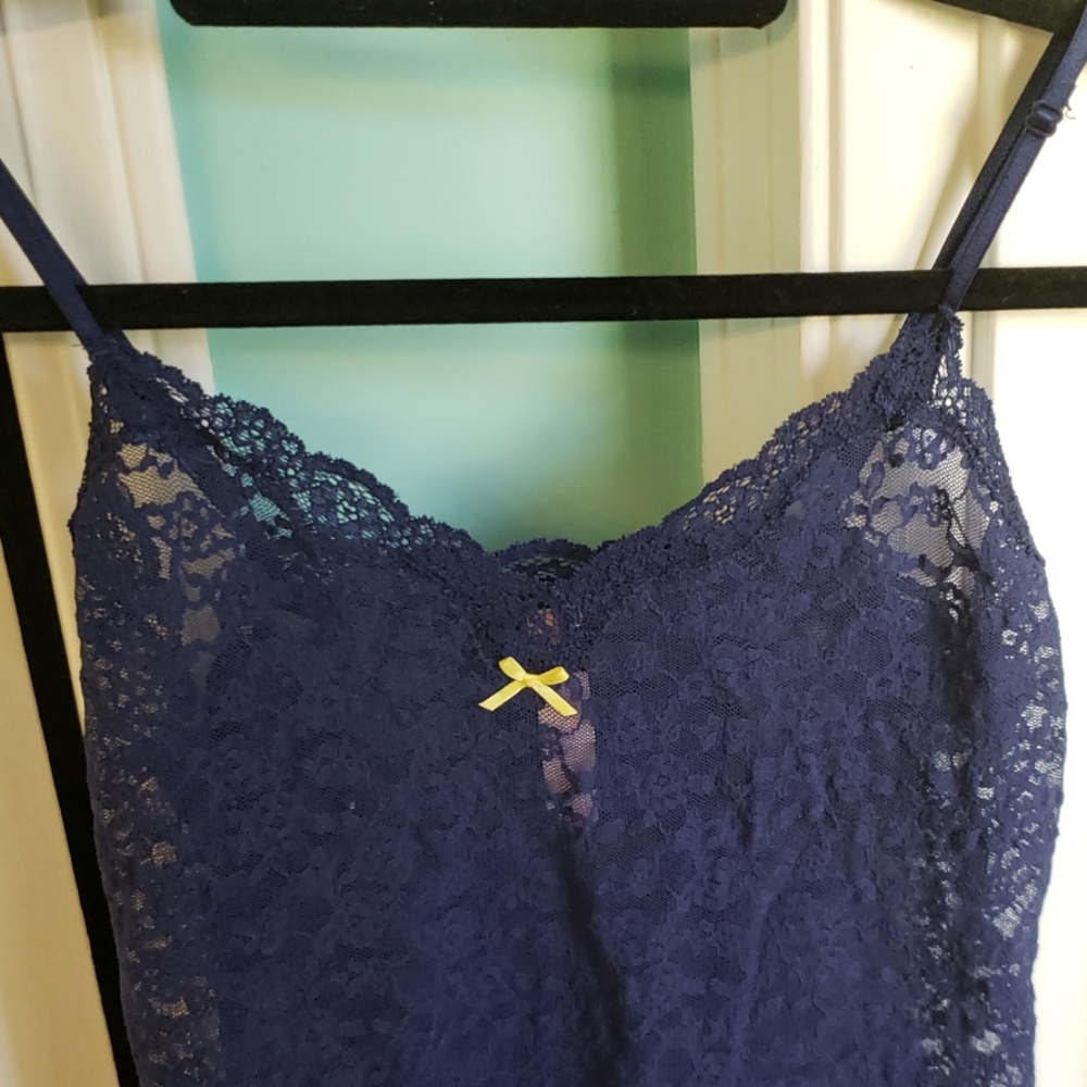 Blue chemise